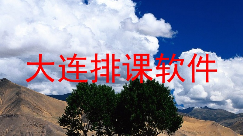 大连排课软件