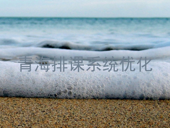青海排课系统优化