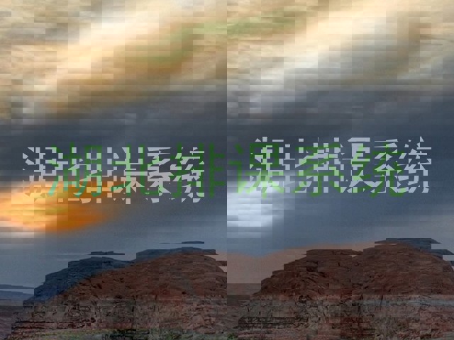 湖北排课系统