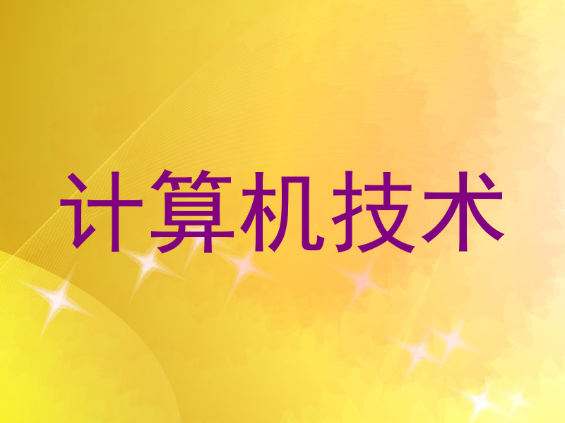 计算机技术