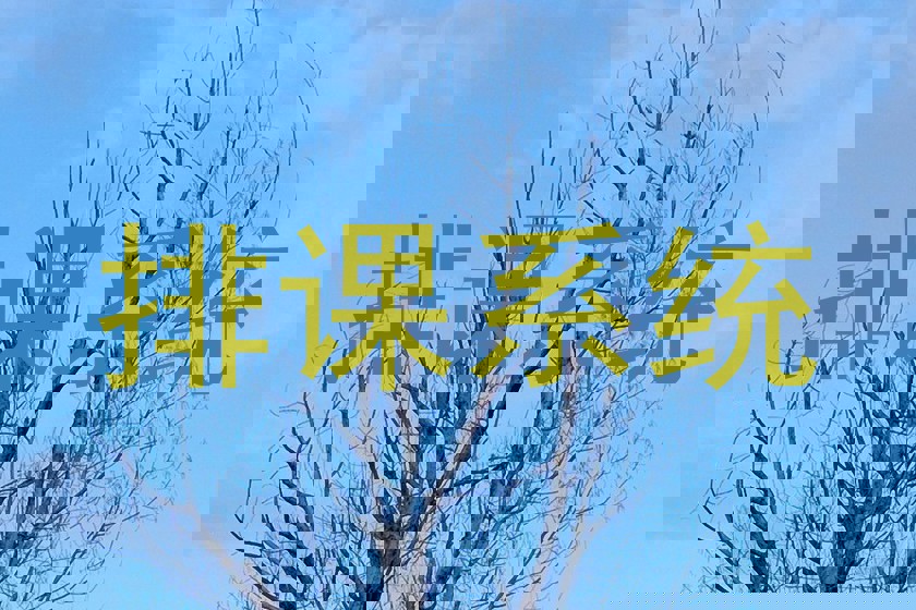 排课系统