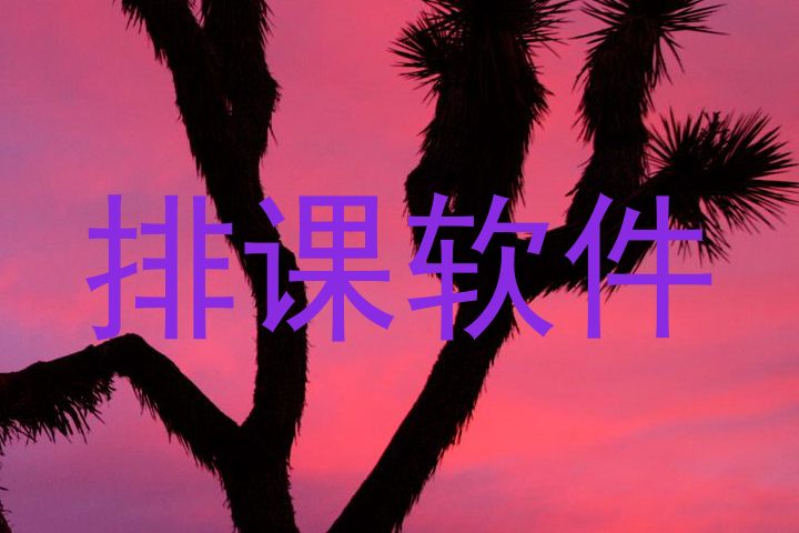 排课软件