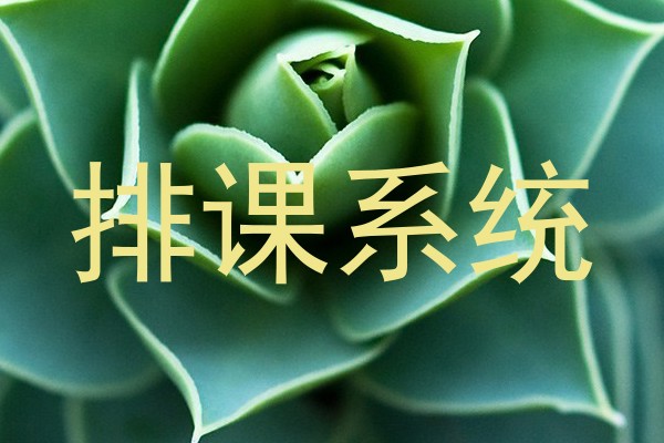 排课系统