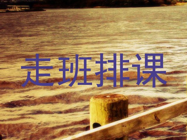 走班排课