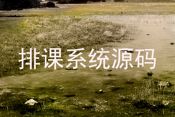 排课系统源码