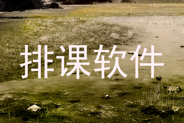 排课软件