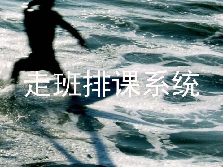 走班排课系统