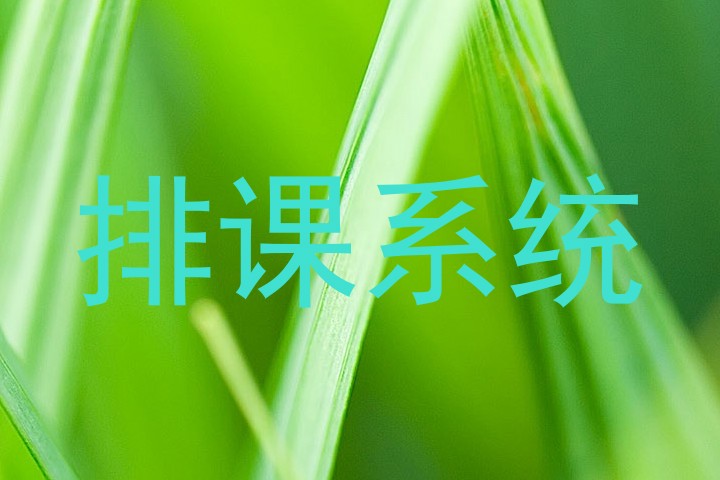 排课系统