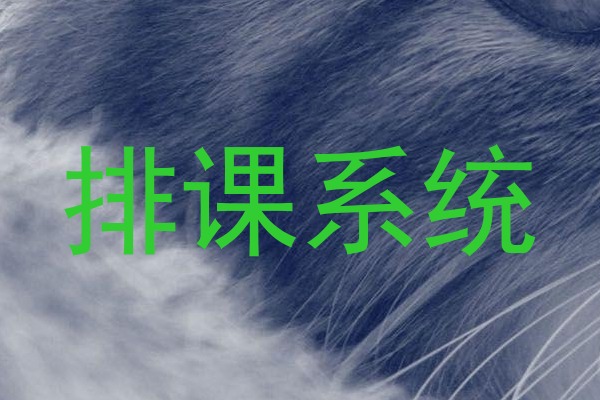 排课系统