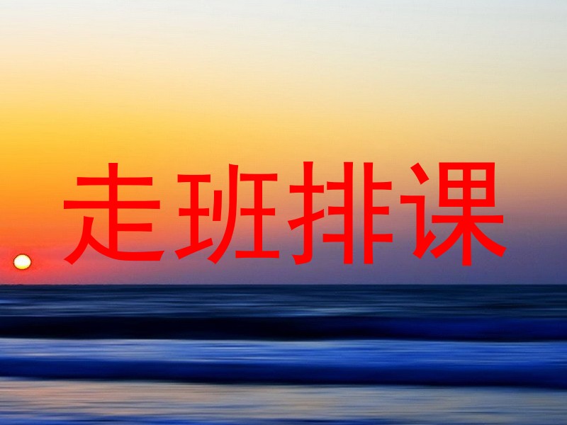 走班排课