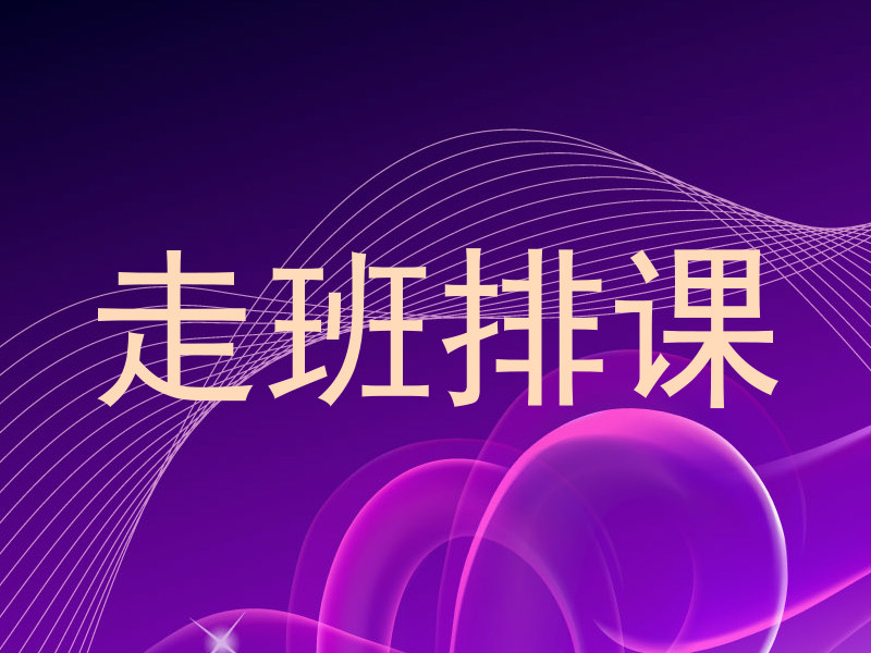走班排课