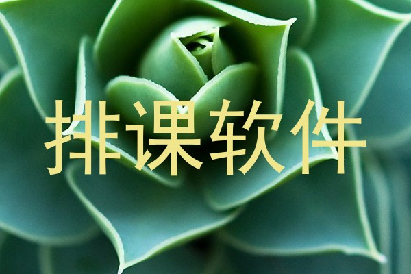 排课软件