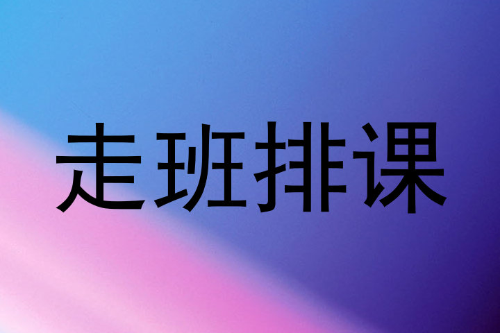 走班排课