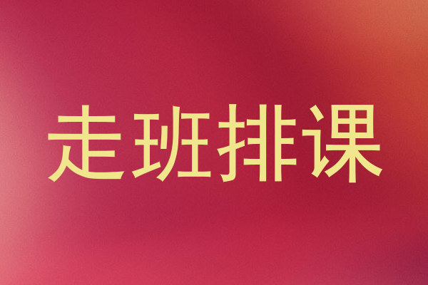 走班排课