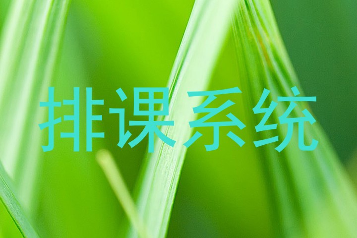 排课系统