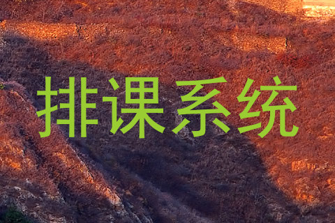 排课系统