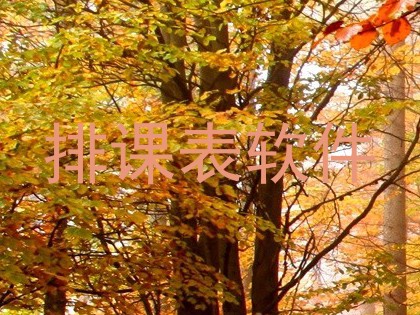 排课表软件