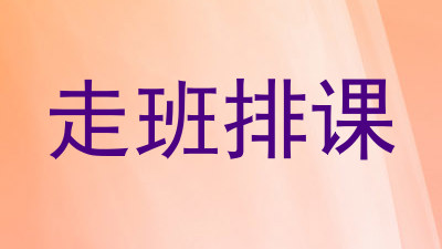 走班排课