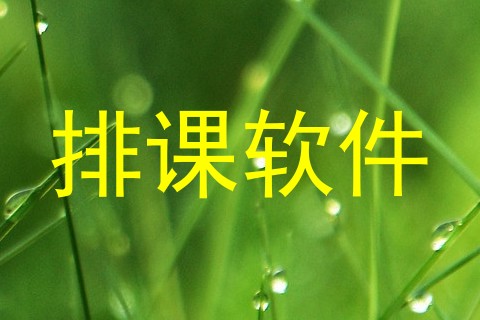 排课软件
