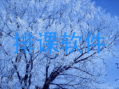 排课软件