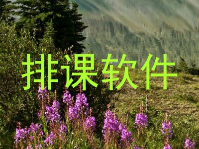 排课软件