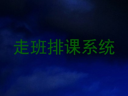 走班排课系统