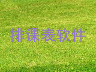 排课表软件