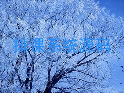 排课系统源码