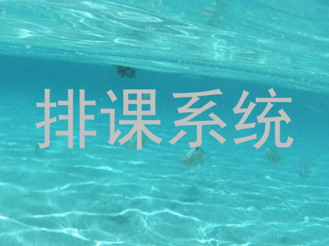 排课系统