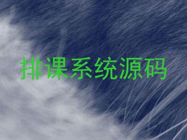 排课系统源码