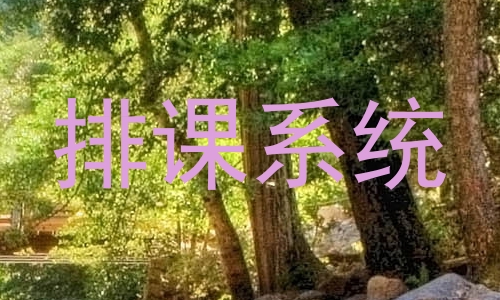 排课系统