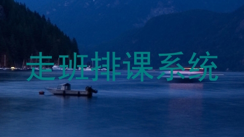 走班排课系统