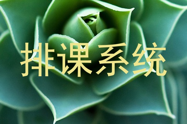 排课系统