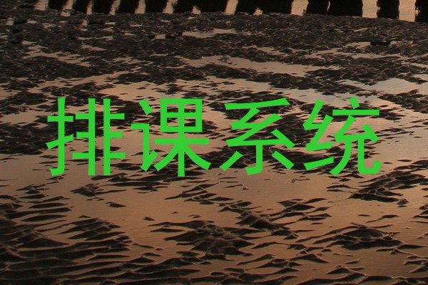 排课系统