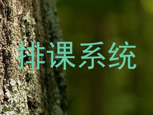 排课系统