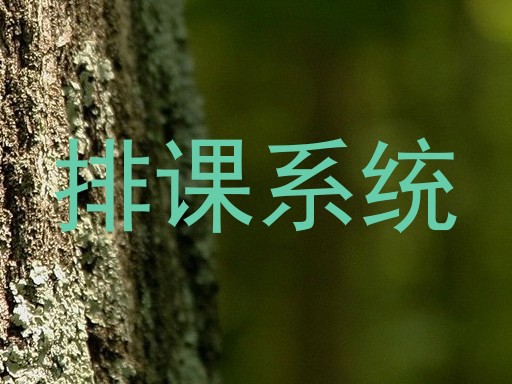 排课系统