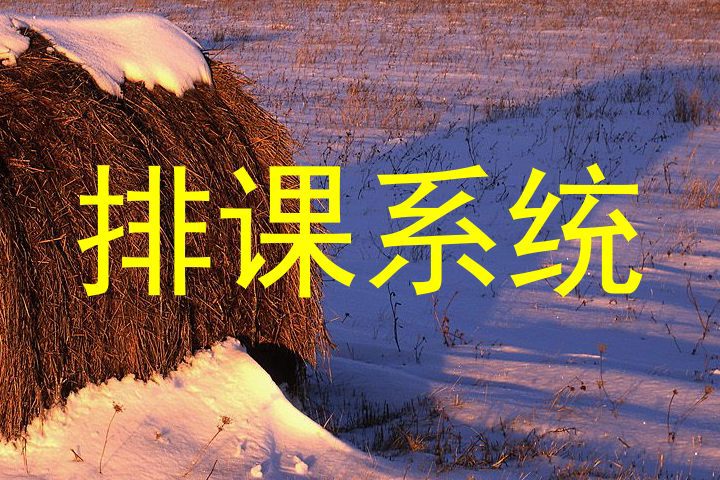 排课系统