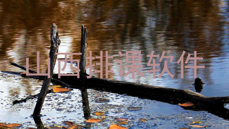 山西排课软件