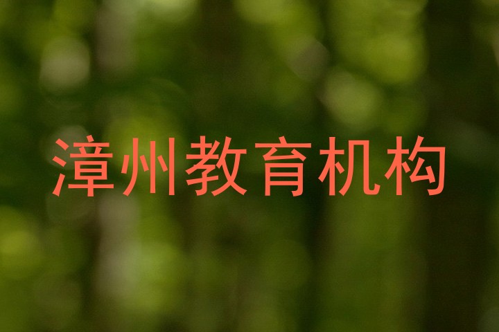 漳州教育机构