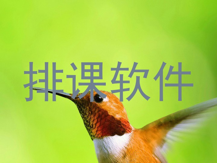排课软件