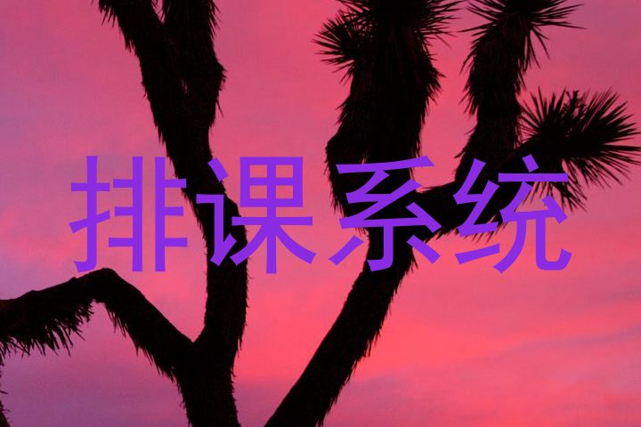 排课系统