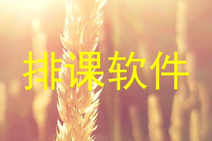 排课软件