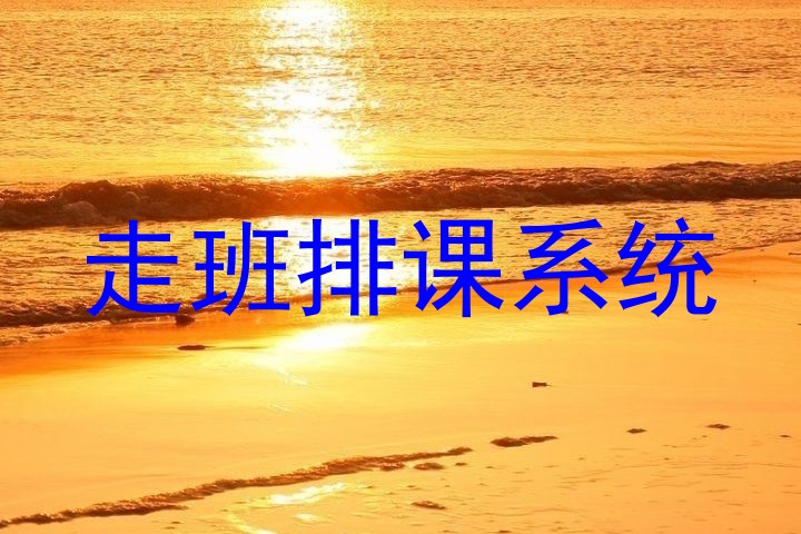 走班排课系统