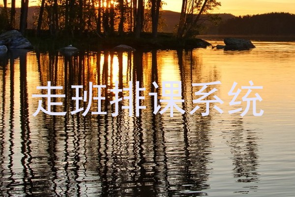 走班排课系统