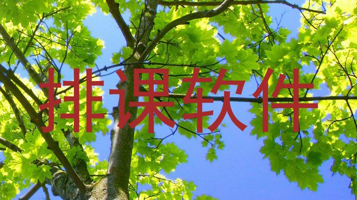 排课软件