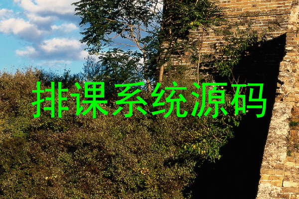 排课系统源码