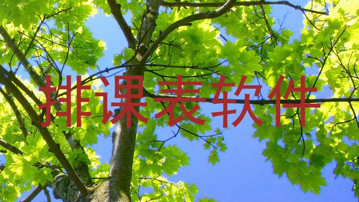 排课表软件