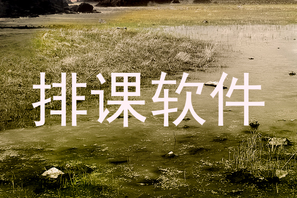 排课软件
