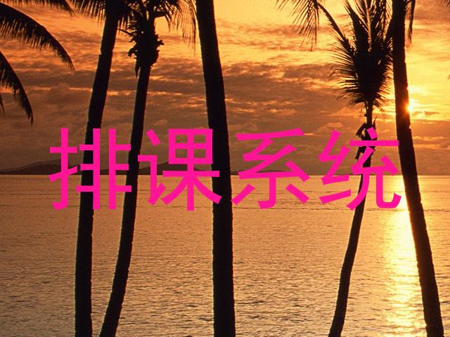 排课系统