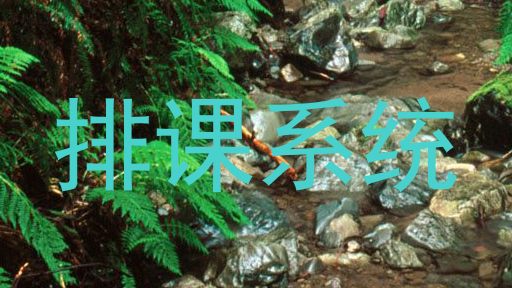 排课系统